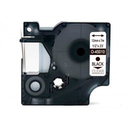 Cinta q-connect 1000 negro-blanco 9 mm x 7 m dymo