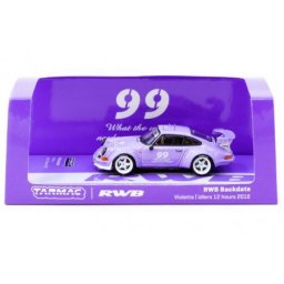 PORSCHE RWB Backdate Violetta Idlers 12h 2016 - Tarmac Works Escala 1:64 (T64-046-VI)