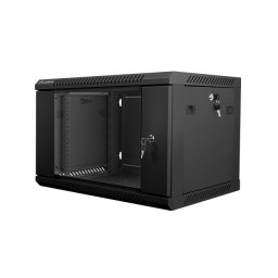Bastidor de pared Lanberg WF01-6406-10B 6U 60kg IP20 Rieles de rack y gestión de cables