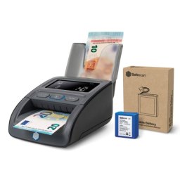 Detector de Billetes Safescan Multidivisa Pantalla LCD Detección Avanzada Portable