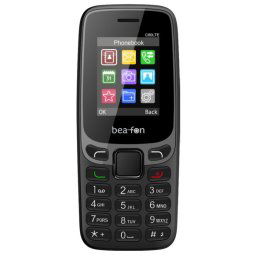 Teléfono Beafon C80 LTE Dual SIM 4G, Pantalla 1.77″, USB-C, Radio FM, Bluetooth, Negro