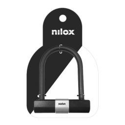 Candado Nilox NXPLSHAPELOCK Metal Negro y Plata Monocromo 170x50x220mm