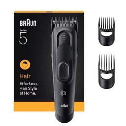 Cortapelos Braun Negro 17 ajustes corte batería NiMH inalámbrico cabezal 50 min