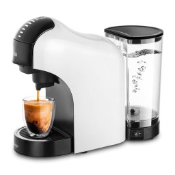 Cafetera Multicápsula Ufesa Bellagio 3 en 1 15 bares 1400W control táctil blanco