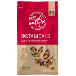 Bunny All Nature Botanicals Mid Mix pétalos de caléndula y de rosa - 130 g