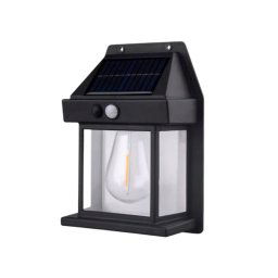Klack Luz Solar de Pared con Sensor de Movimiento y 3 Modos, IP65 Impermeable para Exteriores