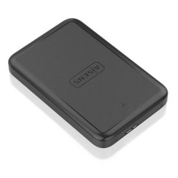 Caja externa 2.5″ SATA AISENS ASE-2519B Aluminio Negro USB 3.0 sin herramientas LED