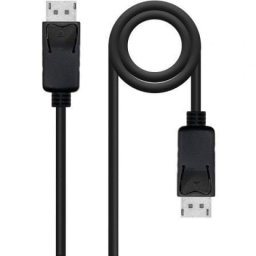 Cable DisplayPort Nanocable 10.15.2702 2m 4K 1.2 Negro