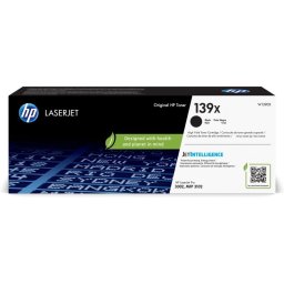 Cartucho de tóner HP 139X Negro Alta Capacidad 4000 páginas JetIntelligence