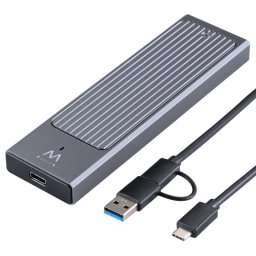 Caja externa M.2 Ewent EW7022 Aluminio Gris USB 3.2 Gen2 Alta velocidad Compacta