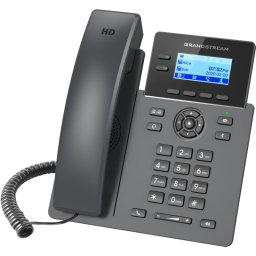 Teléfono IP Grandstream Networks GRP2602 2 líneas LCD 2.21″ Negro cableado