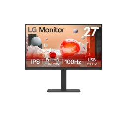 Monitor LG 27″ 1080p 100Hz IPS USB-C 65W KVM Altavoces RJ45 VESA Profesional