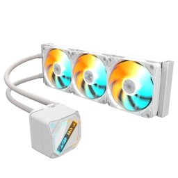 Refrigeración Líquida GIGABYTE GAMING 360 ICE 360mm 3 Ventiladores ARGB Blanco DAISY-CHAIN