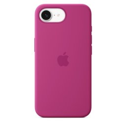 Funda de silicona Apple iPhone 16e microfibra interior 6.1″ Fucsia reciclada