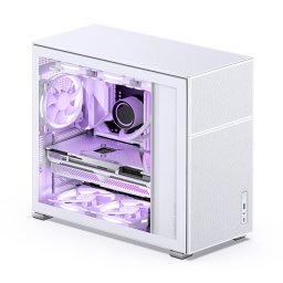 Caja Jonsbo D41 MESH Blanco ATX MicroATX Mini-ITX Acero Ventilación Gaming