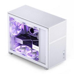 Caja PC Jonsbo D31 Mesh Blanco Midi Tower ATX/DTX/ITX/micro ATX Acero Gaming