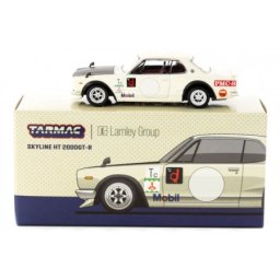 NISSAN Skyline 2000 GT-R (KPGC10) White - Tarmac Works Escala 1:64 (T64G-043-WH2)