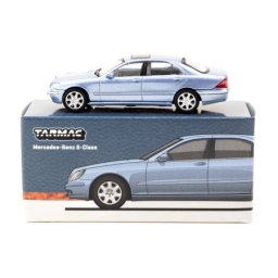 MERCEDES-Benz S Horizon Blue Metallic - Mijo Exclusive Edition - Tarmac Works Escala 1:64 (T64G-072-BL-MJ)