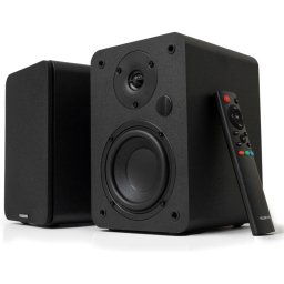 VULKKANO A4 ARC Altavoces Autoamplificados de 4" Bluetooth 5.0 HDMI ARC Óptica RCA USB Negros