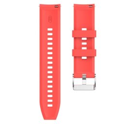 Cool Correa Universal de Goma Roja 22mm para Amazfit GTR/Stratos/Huawei/Samsung/Cool Elite/Sunset