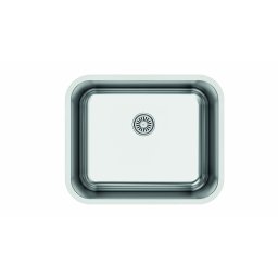 CATA Fregadero bajo encimera CBP 50-40 /A. 02625009. Una cubeta. Inoxidable. acabado acero. Para mueble de 60 cm. Medidas 54,5
