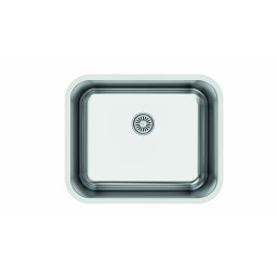 CATA Fregadero bajo encimera CB 50-40 /A. 02625014. Una cubeta. Inoxidable. acabado acero. Para mueble de 60 cm. Medidas 54,5x