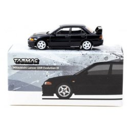 MITSUBISHI Lancer GSR Evolution III Black - Tarmac Works Escala 1:64 (T64G-050-BK)