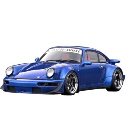 PORSCHE RWB (964) Blue - Ignition Models Escala 1:18 (IG3635)
