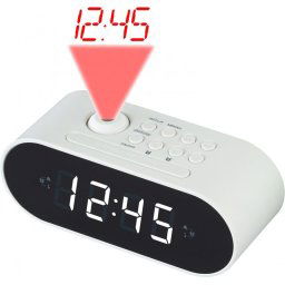 Denver CRP-717 Radio Despertador Blanco