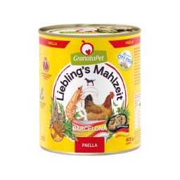 Granatapet Liebling's Meal City Tour 6 x 800 g - Barcelona (Paella)