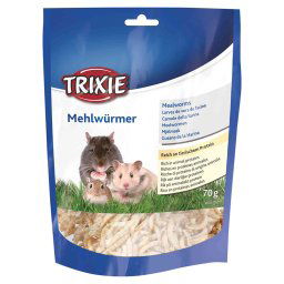 Gusanos de harina secos Trixie - 4 x 70 g