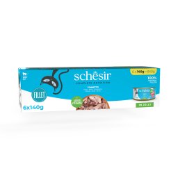 Schesir Complete Nutrition Filete en gelatina 6 x 140 g - Atún