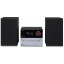 Microcadena Sunstech MIC200BTBK 30W Bluetooth V5.3 EDR CD USB Fat32 X-BASS Ecualizador LCD