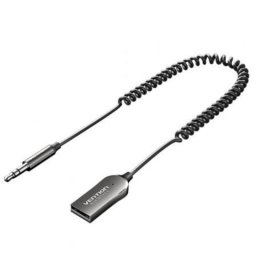 Receptor Bluetooth Vention NAIHG Bluetooth 5.4 USB-A Jack 3.5mm Micrófono Integrado
