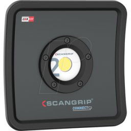 SCANGRIP 3.6100C - Proyector de construcción LED NOVA 2 CONNECT, 2000 lm, 6