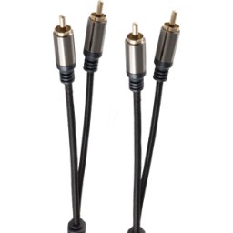 SHIVERPEAKS SHVP B20-41025 - PRO Serie II Audio Stereo RCA Cable, 1,0m