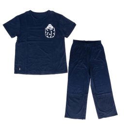 TIAKI Pet Parent Pijama Pet Love - Talla M, azul oscuro
