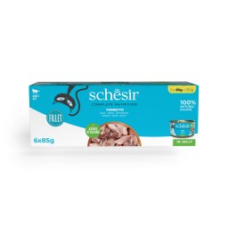 Schesir Complete Nutrition Filete en gelatina 6 x 85 g - Atún