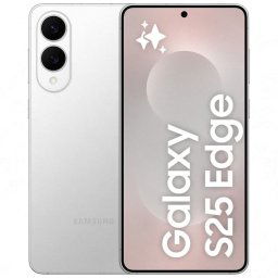 Samsung Galaxy S25 Edge 5G Móvil Ultrafino con Galaxy AI 6.7" 256GB Titanio Plata Versión Importada