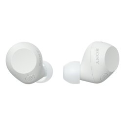 Auriculares Sony inalámbricos True Wireless Bluetooth con Cancelación de Ruido, Micrófono y Blanco
