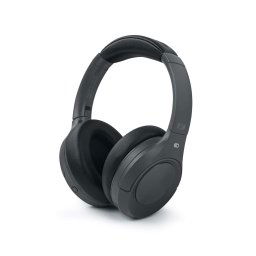 Auriculares Muse inalámbricos Bluetooth 5.3 con ANC, micrófono retráctil y batería 60h, gris