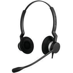 Auriculares Jabra con cable y Bluetooth, micrófono retráctil USB-C, negros, para oficina