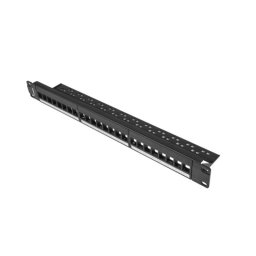 Patch Panel Lanberg PPKS-1024-B RJ-45 24 Puertos 1U Montaje en Bastidor ABS Negro