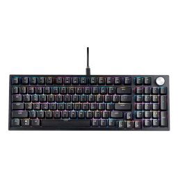 Teclado mecánico XPG SORCERER Layout ES RGB 96% hot-swap cable USB-C negro