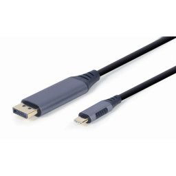 Cable USB Tipo C a DisplayPort Gembird CC-USB3C-DPF-01-6 1,8 m 4.5 mm Macho-Macho