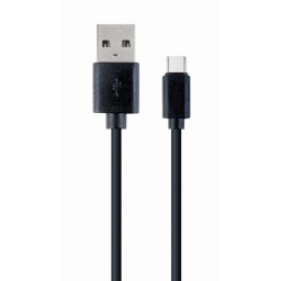 Cable USB A a USB C Cablexpert CC-USB2-AMCM-1M 1m Negro USB 2.0 0,48 Gbit/s