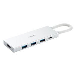 Hub Xiaomi 5 puertos USB 3.2 Gen 1 modelo XMDS05YM 5 Gbps HDMI PD100W aluminio