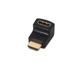 Adaptador HDMI Aisens A121-0124 acodado macho-hembra para espacios reducidos