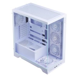 Torre XPG Invader X BTF Blanca ATX Vidrio Templado Soporta 10 Ventiladores Cableado Inverso