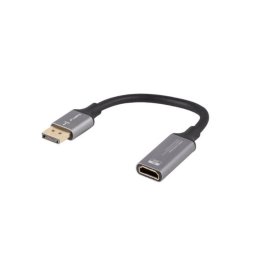 Adaptador Lanberg AD-DP-HD-04 0,2m DisplayPort a HDMI Macho-Hembra